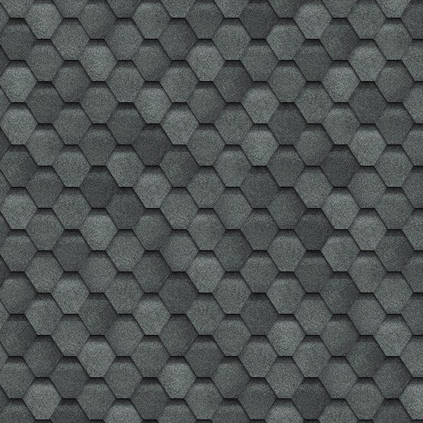 Гибкая черепица Shinglas, серия Финская,коллекция Соната – Серый купить в Калаче-на-Дону