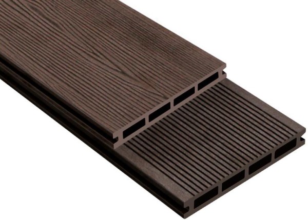 Террасная доска ДПК Outdoor 3D STORM/Вельвет коричневая микс купить в Калаче-на-Дону