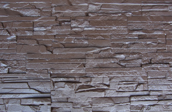 Фасадная панель Аэлит Пласт плоский Коричневый купить в Калаче-на-Дону