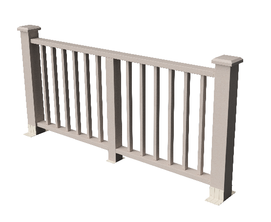 Ограждения декоративное ДПК GRINDERDECO Альма выбеленый дуб купить в Калаче-на-Дону