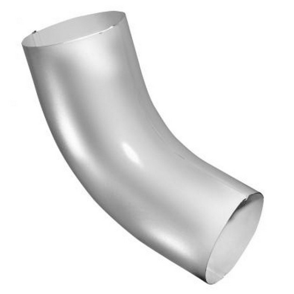 Водосток Grand Line 150x100 – Колено трубы RAL 9003 купить в Калаче-на-Дону