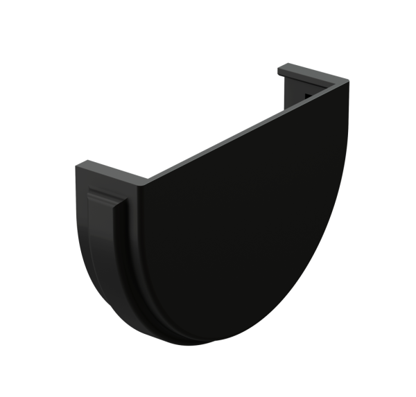 Заглушка желоба Docke Premium ПВХ - Карбон купить в Калаче-на-Дону