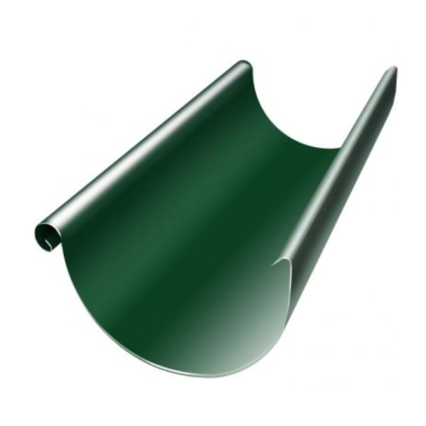 Водосток Grand Line 125x90 – Желоб 3м RAL 6005 купить в Калаче-на-Дону