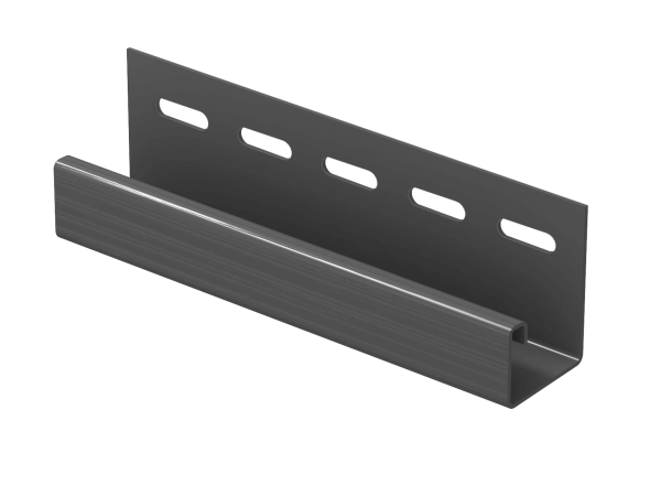 J-планка Ю-пласт Классика графитовая купить в Калаче-на-Дону