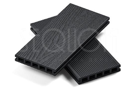Доска террасная ДПК 3D SEQUOIA Evolution WOOD BLACK купить в Калаче-на-Дону