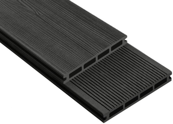 Террасная доска ДПК Outdoor 3D STORM/Вельвет черная купить в Калаче-на-Дону