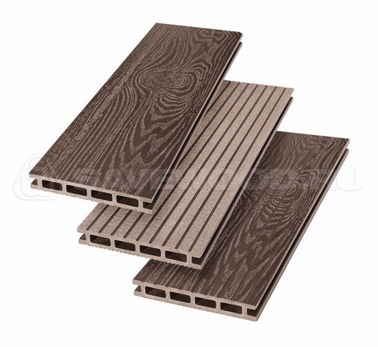 Террасная доска из ДПК SW Carpinus (T) — двухсторонняя терракотовый купить в Калаче-на-Дону