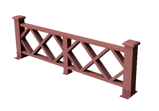 Ограждения декоративное ДПК GRINDERDECO  Миллениум мербау купить в Калаче-на-Дону