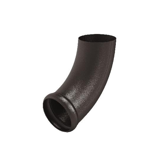 Водосток Aquasistem, Система 150/100 - Отвод трубы декорированный RR 32 Тёмно-коричневый matt купить в Калаче-на-Дону