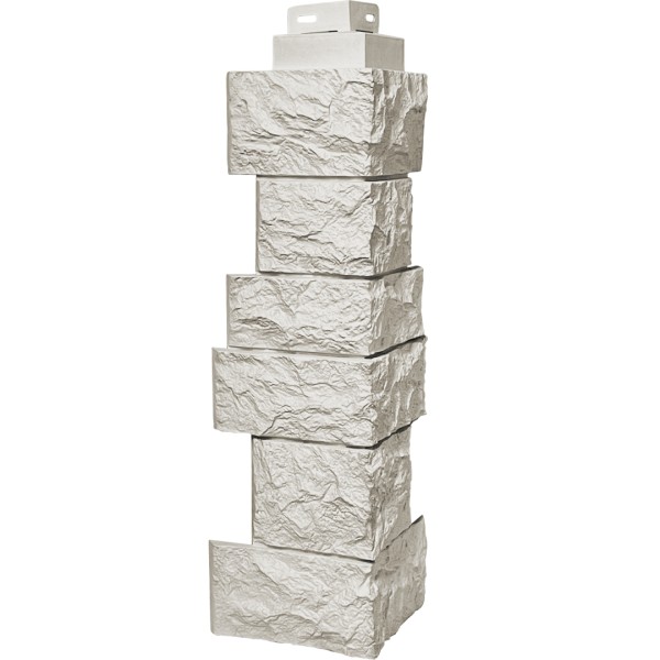 Угол наружный FineBer “Дикий камень” Жемчуг купить в Калаче-на-Дону