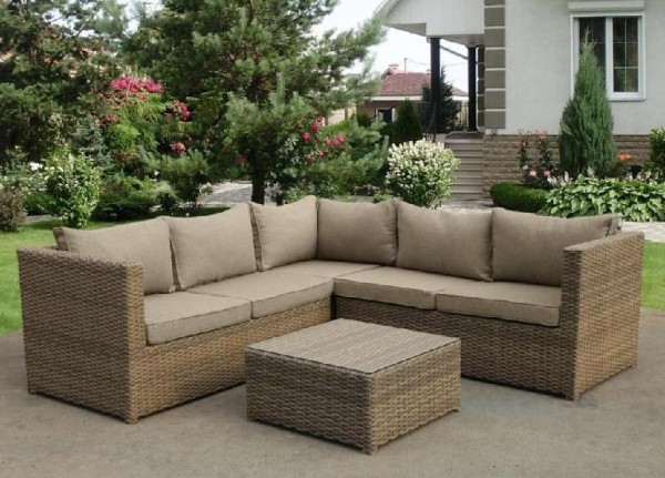 Комплект мебели AFINA плетеной из иск. ротанга YR825B Beige купить в Калаче-на-Дону