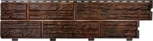 Формованный Сайдинг Альта-профиль Сланцевая Порода коричневый купить в Калаче-на-Дону