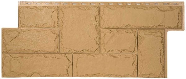 Фасадная панель T-Сайдинг-МАРСЕЛЬ ЭКО-1 Крем купить в Калаче-на-Дону