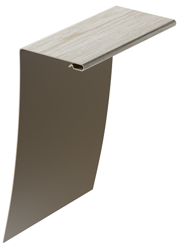 Универсальный околооконный профиль 89/254 мм, Орех купить в Калаче-на-Дону