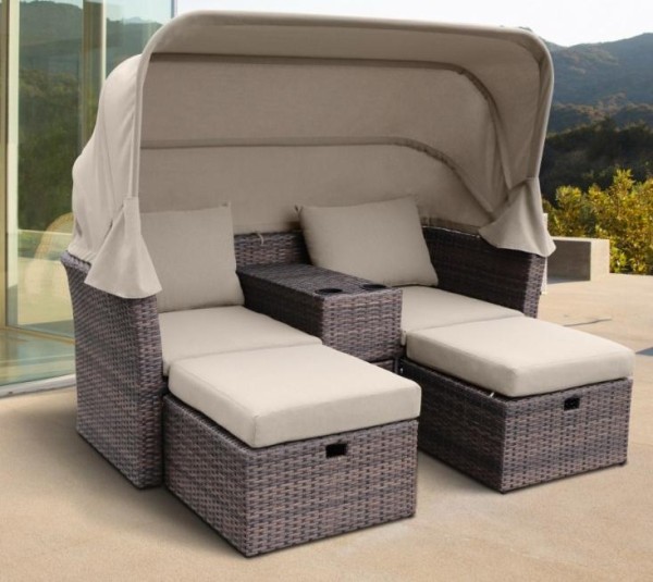 Комплект мебели AFINA плетеной из иск. ротанга AFM-330B Brown купить в Калаче-на-Дону