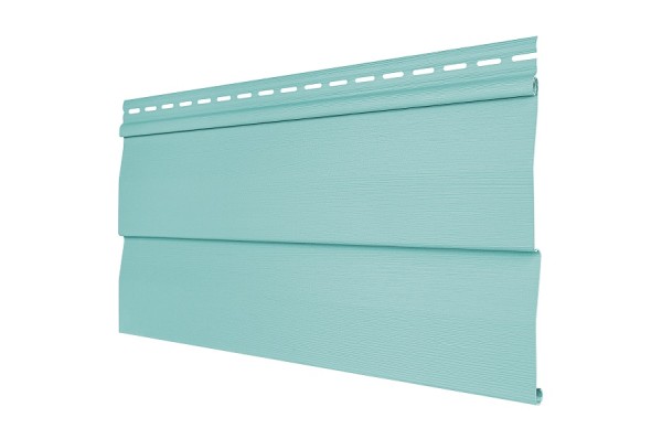 Виниловый сайдинг Tecos - корабельный брус, бирюза  купить в Калаче-на-Дону