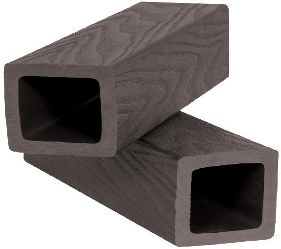 Балясина ДПК Polivan SINGARAJA 3D фактура дерева, темно-коричневый купить в Калаче-на-Дону