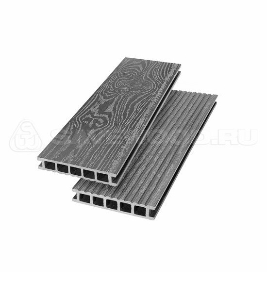 Террасная доска из ДПК SW Ornus тангенциальный распил пепельный купить в Калаче-на-Дону