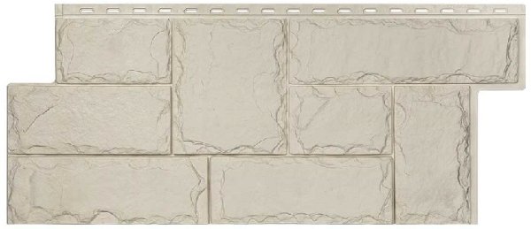 Фасадная панель T-Сайдинг-МАРСЕЛЬ ЭКО-1 Уайт купить в Калаче-на-Дону