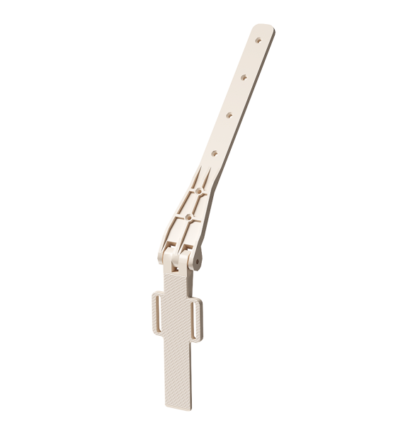 Крепление регулируемое для кронштейна желоба Docke Lux ПВХ Латте купить в Калаче-на-Дону