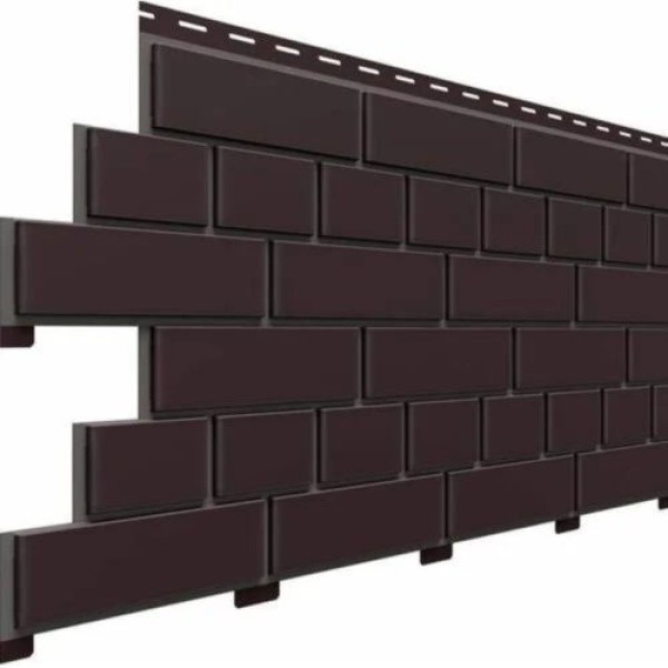 Фасадная панель Доломит Кирпич, Коричневый купить в Калаче-на-Дону