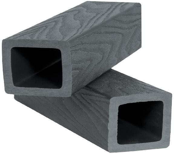 Балясина ДПК Polivan SINGARAJA 3D фактура дерева, черный купить в Калаче-на-Дону