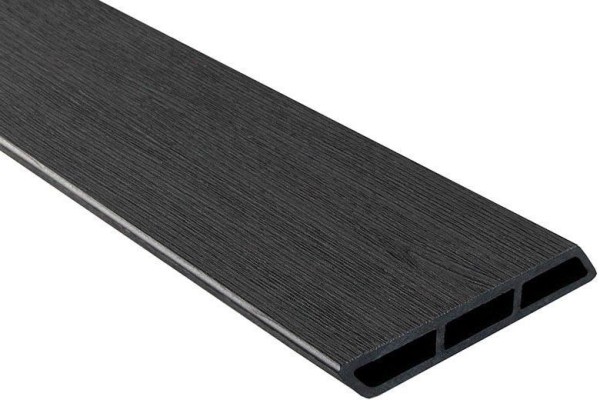 Доска Ромбус 3D ДПК Outdoor STORM BLACK черная купить в Калаче-на-Дону