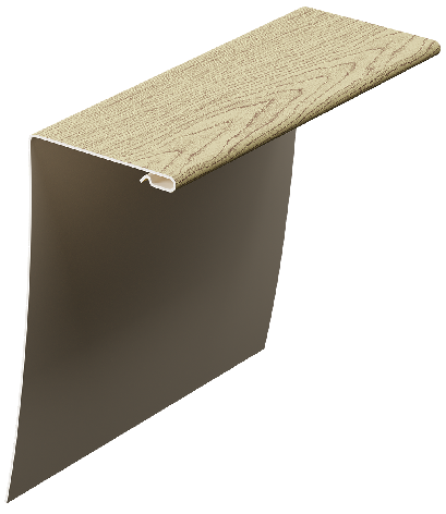 Универсальный околооконный профиль 89/254 мм, камчатский купить в Калаче-на-Дону