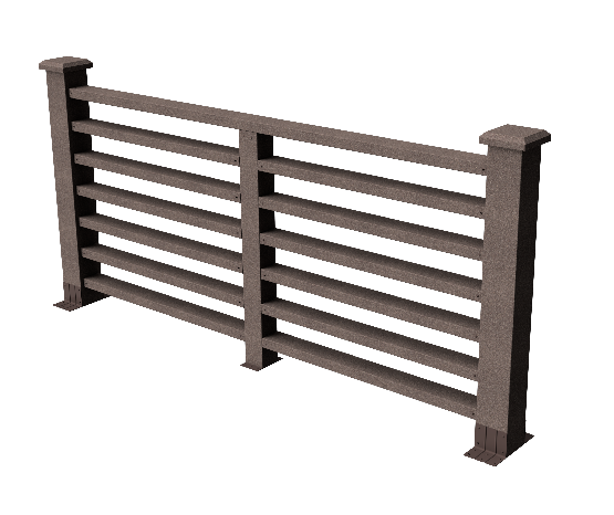 Ограждения декоративное ДПК GRINDERDECO Марсело венге купить в Калаче-на-Дону