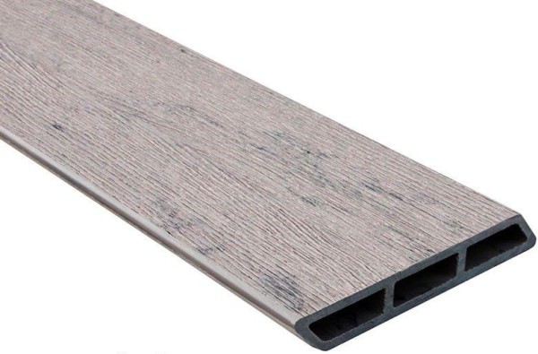 Доска Ромбус 3D ДПК Outdoor STORM GREY серая микс купить в Калаче-на-Дону