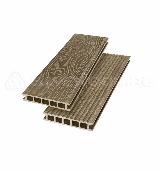 Террасная доска из ДПК SW Ornus тангенциальный распил тик купить в Калаче-на-Дону