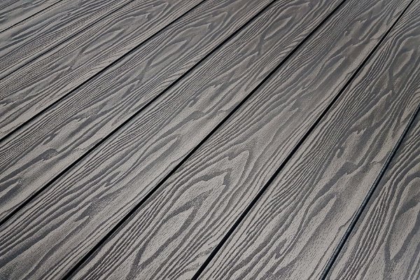 Террасная доска из ДПК Terrapol Смарт 3D Полнотелая с пазом Черное дерево купить в Калаче-на-Дону