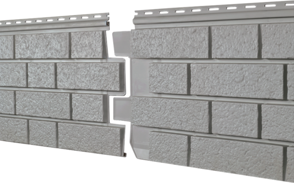 Фасадная панель Ю-пласт Стоун Хаус S-Lock Клинкер Нордик дым купить в Калаче-на-Дону