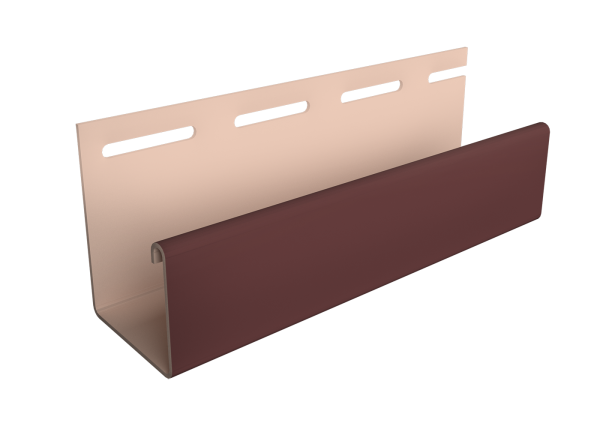 Фасадный J-профиль 30 мм Табачный купить в Калаче-на-Дону