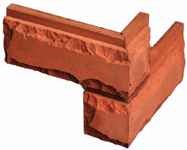 Угловой элемент Кирисс Фасад Колотый кирпич купить в Калаче-на-Дону