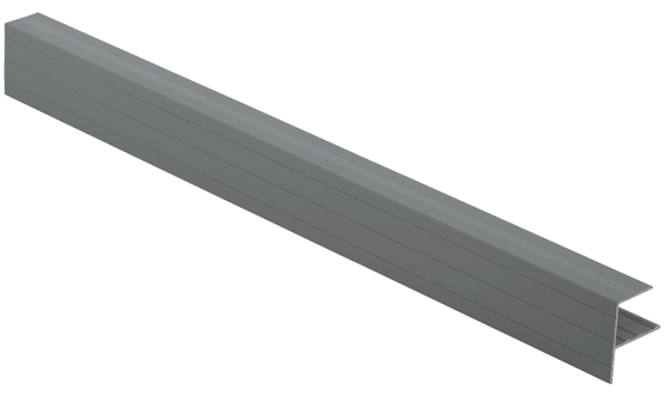 F-профиль Grinder закрывающий серый купить в Калаче-на-Дону