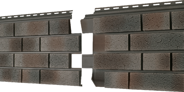 Фасадная панель Ю-пласт Стоун Хаус S-Lock Клинкер Нордик пепел купить в Калаче-на-Дону