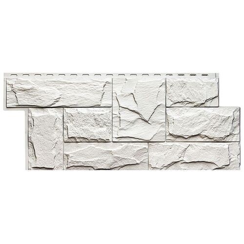 Фасадная панель T-Сайдинг- Гранит Леон ЭКО-1 Уайт купить в Калаче-на-Дону