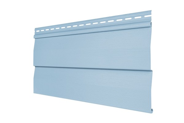 Виниловый сайдинг Tecos - корабельный брус, голубой купить в Калаче-на-Дону