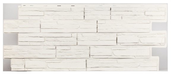 Фасадная панель T-Сайдинг-Альпийская сказка Белый купить в Калаче-на-Дону