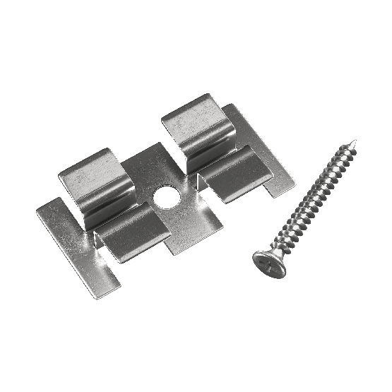 Клипса с саморезом, Grinder шовный монтаж 5 mm купить в Калаче-на-Дону