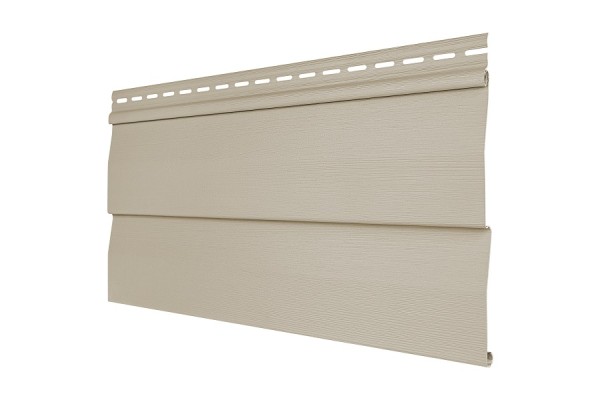 Виниловый сайдинг Tecos - корабельный брус, бежевый  купить в Калаче-на-Дону