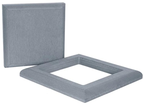 Комплект крышка и юбка ДПК для столба Polivan SINGARAJA серый купить в Калаче-на-Дону