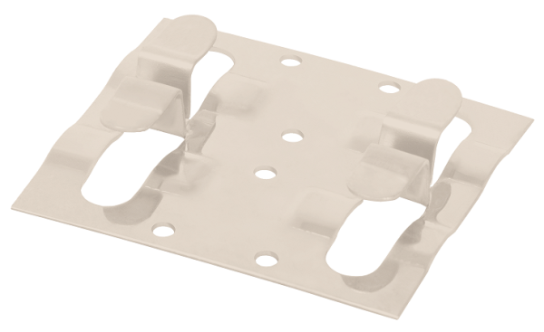 Кляймер рядный Grinder для монтажа наличника белый купить в Калаче-на-Дону