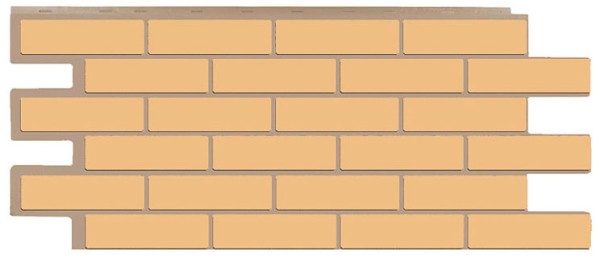 Фасадная панель T-Сайдинг - Кирпич Модерн Бежевый купить в Калаче-на-Дону