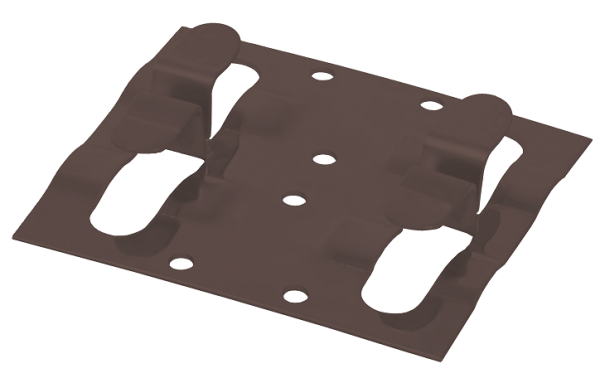 Кляймер рядный Grinder для монтажа наличника коричневый купить в Калаче-на-Дону