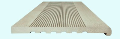 Ступени Полнотелые из ДПК NanoWood - Крем