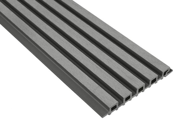 Панель универсальная ДПК Outdoor 3D шлифованная серая купить в Калаче-на-Дону