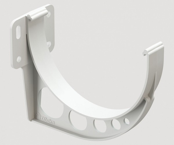 Кронштейн желоба ПВХ Docke STANDART пломбир купить в Калаче-на-Дону
