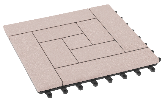 Модульный паркет ДПК GRINDERDECO Люкс 10 Выбеленный дуб купить в Калаче-на-Дону